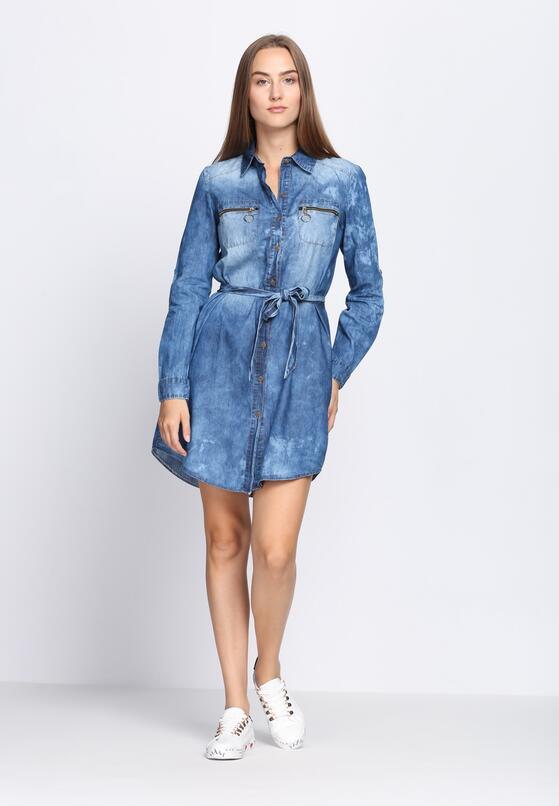 Niebieska Sukienka Dark Side 2