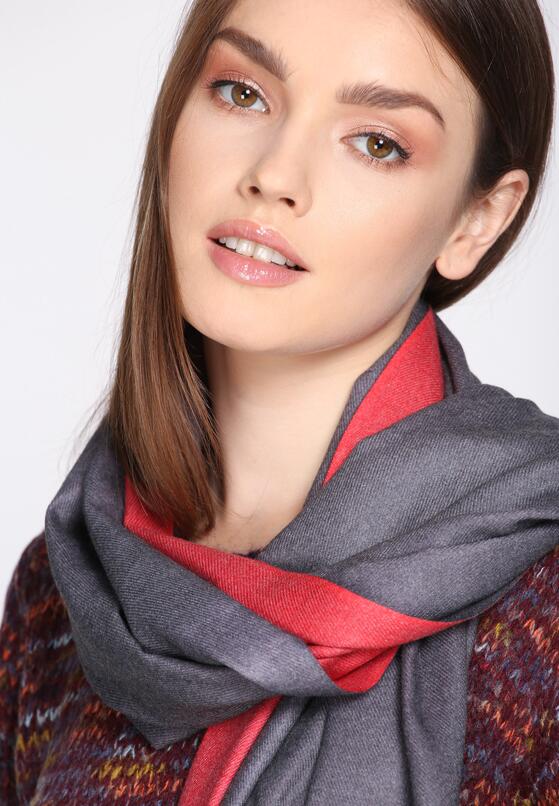 Czerwony Szalik Black Pearl 2