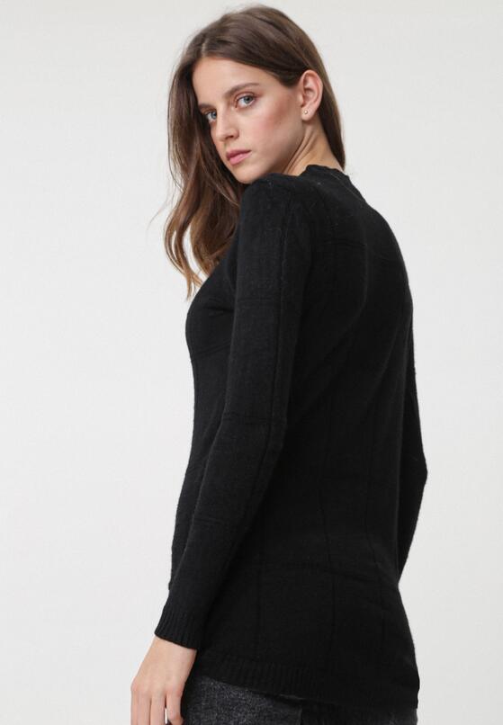 Czarny Sweter Well-Lit 3