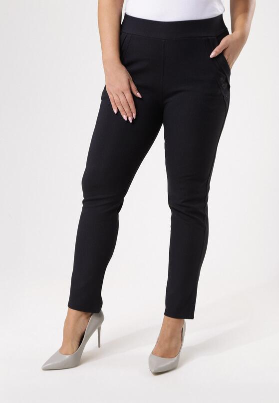 Granatowe Legginsy Prepare