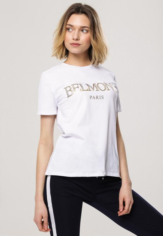 Biały T-shirt School of Life 1