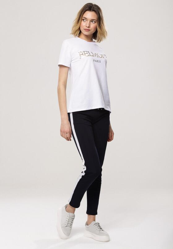 Biały T-shirt School of Life 2
