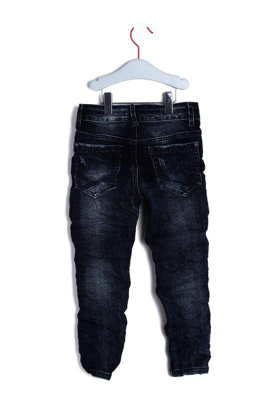 Granatowe Jeansy Jazz 2