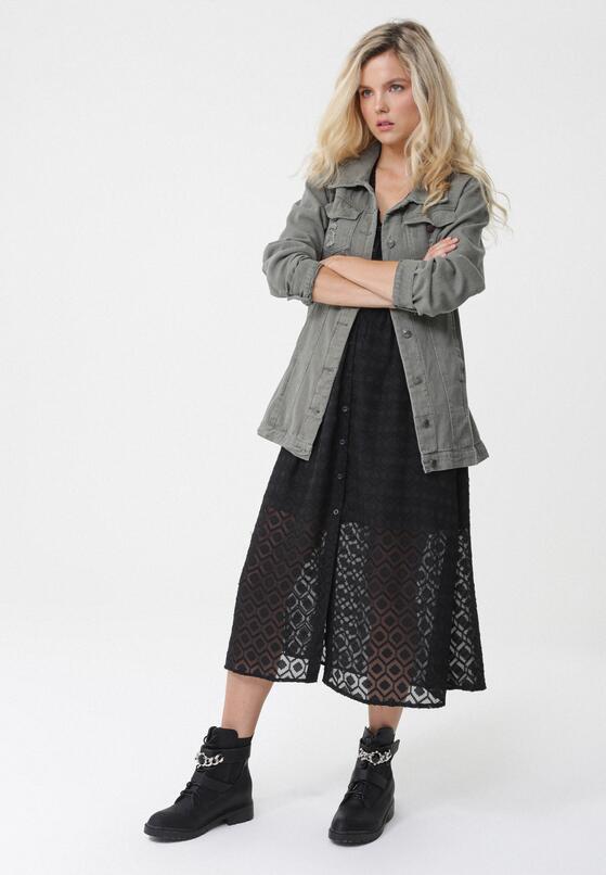 Czarna Sukienka Go Together 2