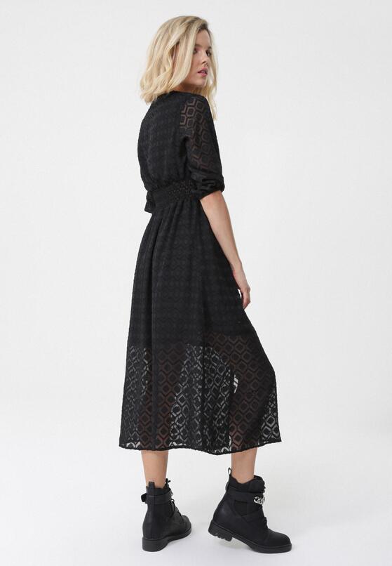 Czarna Sukienka Go Together 3