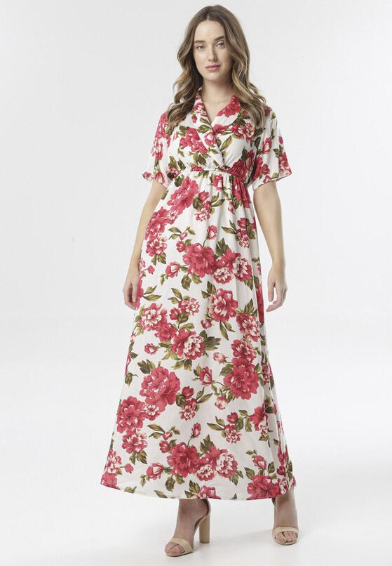 Biała Sukienka Floral Joy 1
