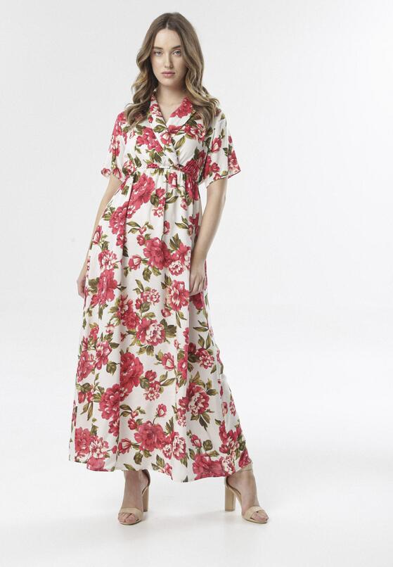 Biała Sukienka Floral Joy 2