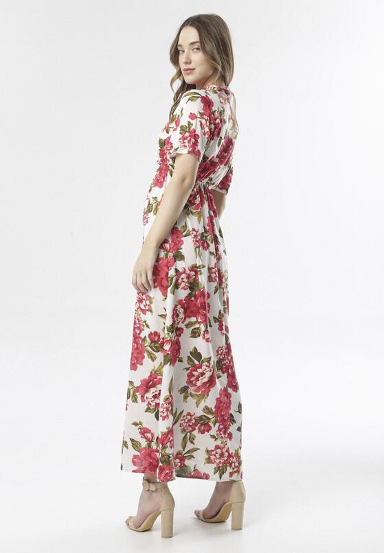 Biała Sukienka Floral Joy 3