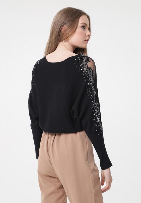 Czarny Sweter Octavia 3
