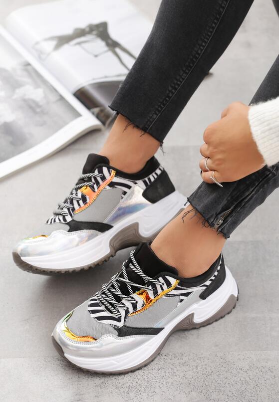 Szare Sneakersy Madelynn 1