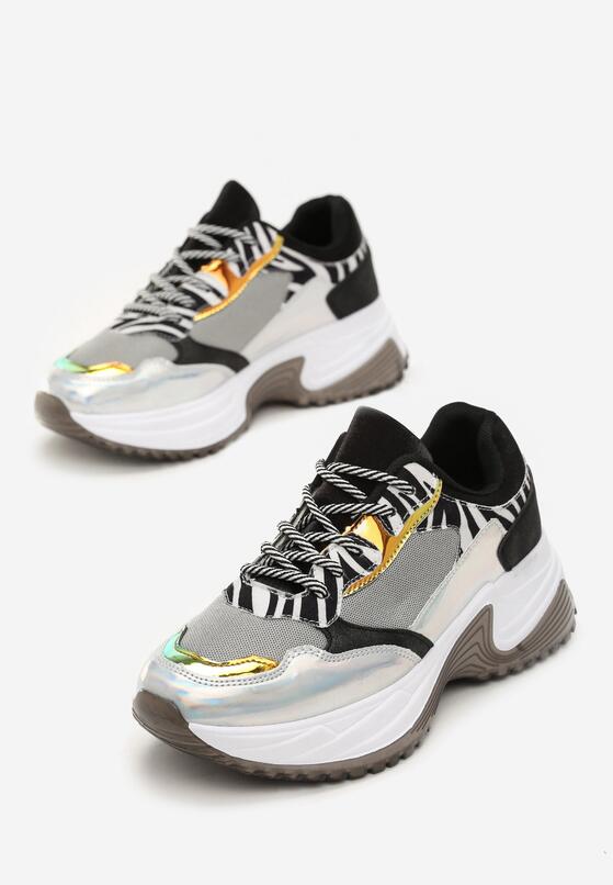 Szare Sneakersy Madelynn 4