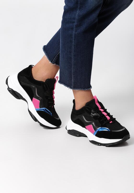 Czarne Sneakersy Kaydence 1
