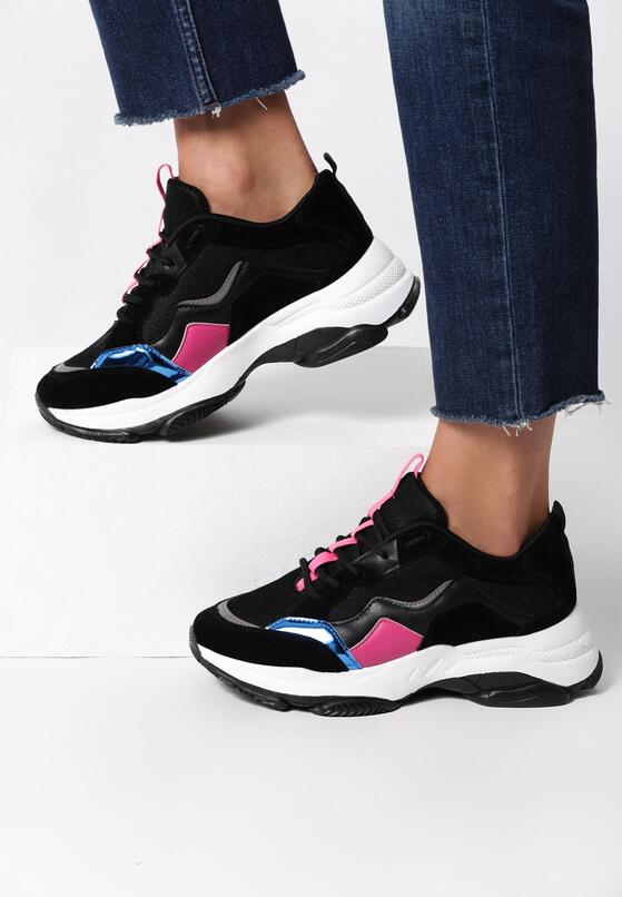 Czarne Sneakersy Kaydence 2