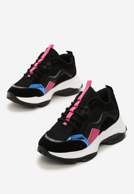 Czarne Sneakersy Kaydence 4