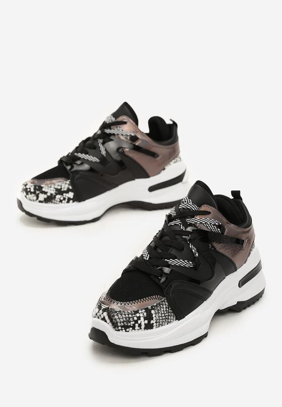 Czarne Sneakersy Aleena 3