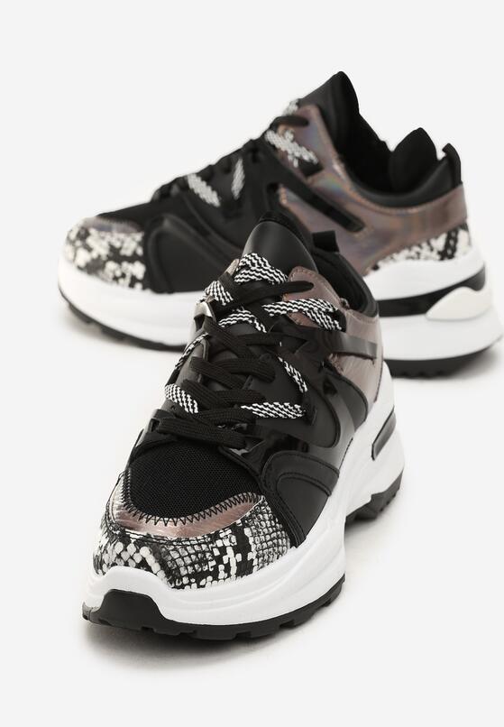 Czarne Sneakersy Aleena 4