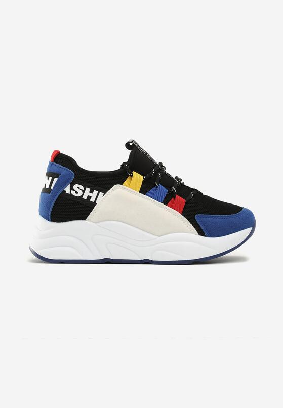Czarno-Niebieskie Sneakersy Jayda 2