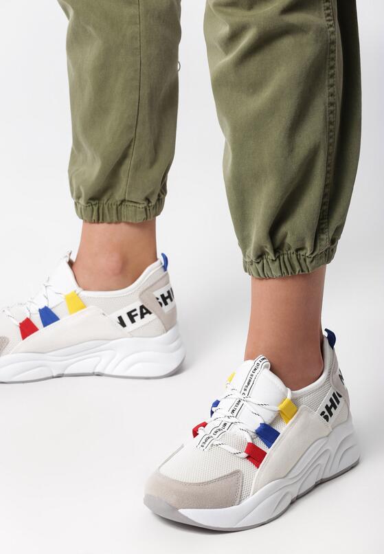 Biało-Szare Sneakersy Jayda 1