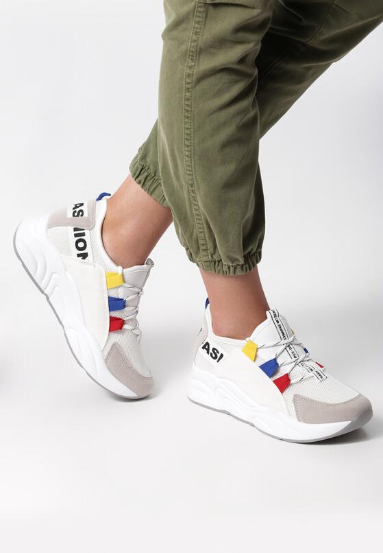 Biało-Szare Sneakersy Jayda 2
