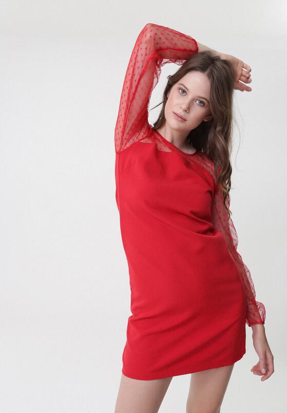 Czerwona Sukienka Peaches 4