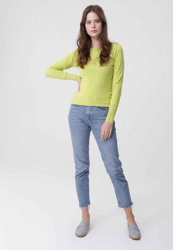 Jasnozielony Sweter Sinéad 2