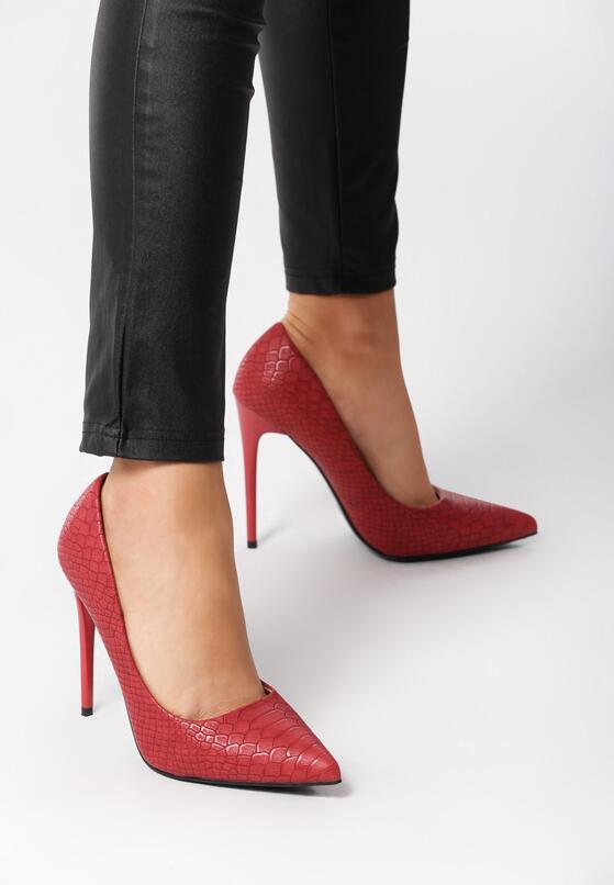 Pantofi stiletto Roșii 1
