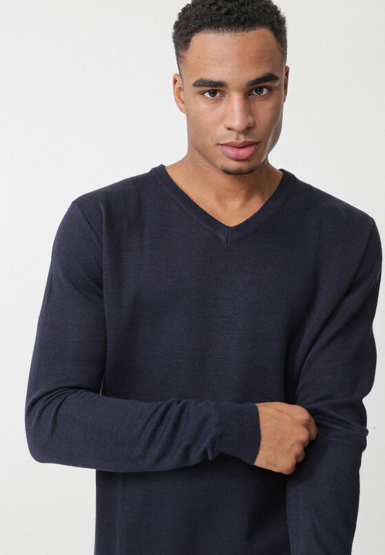 Granatowy Sweter L'Aquila 4