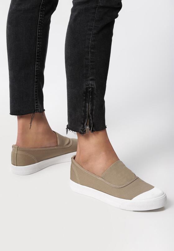 Khaki Slip On Darbies 2