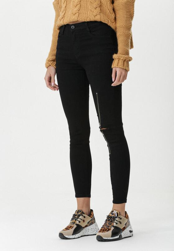 Czarne Jeansy Longley 1