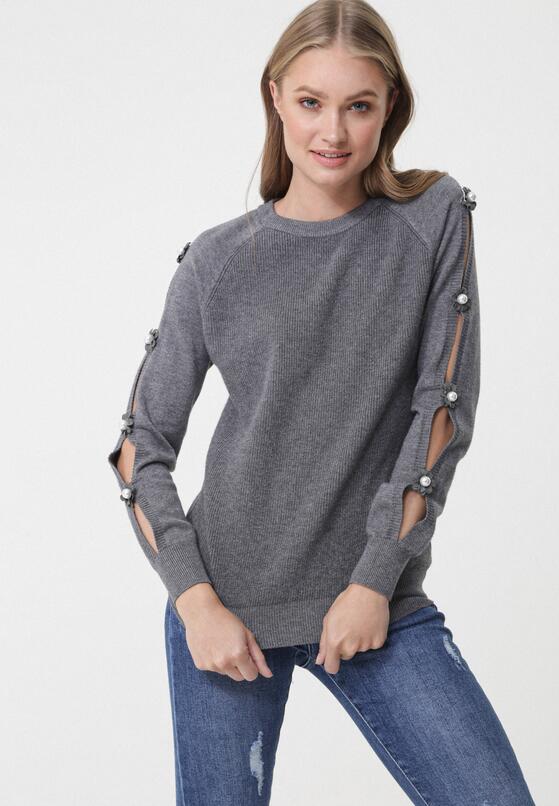 Ciemnoszary Sweter Charnock 1