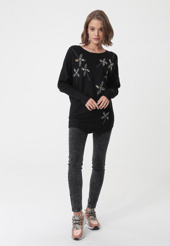 Czarny Sweter Ravenswood 2