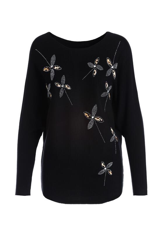 Czarny Sweter Ravenswood 5