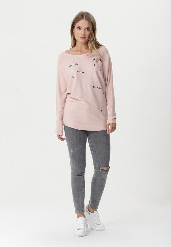 Pulover Roz deschis 2