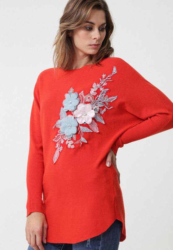 Koralowy Sweter Bowden 1