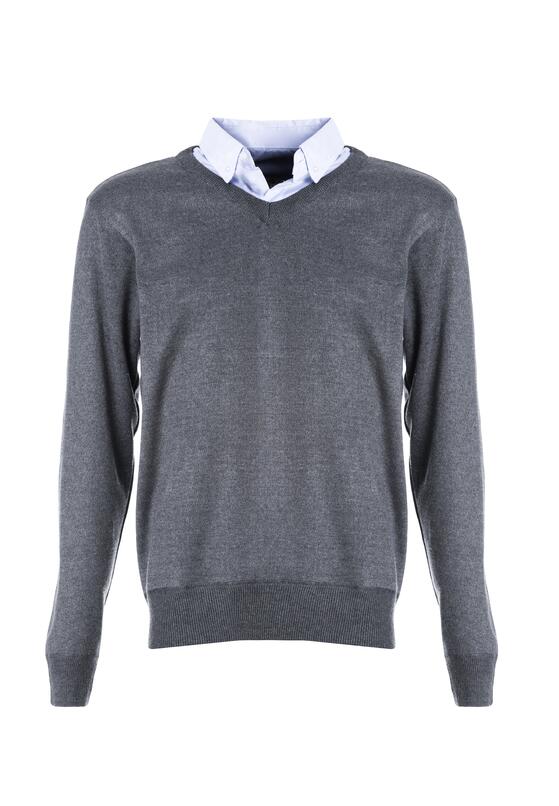 Ciemnoszary Sweter Tivendale 5