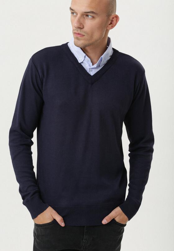 Granatowy Sweter Tivendale 1
