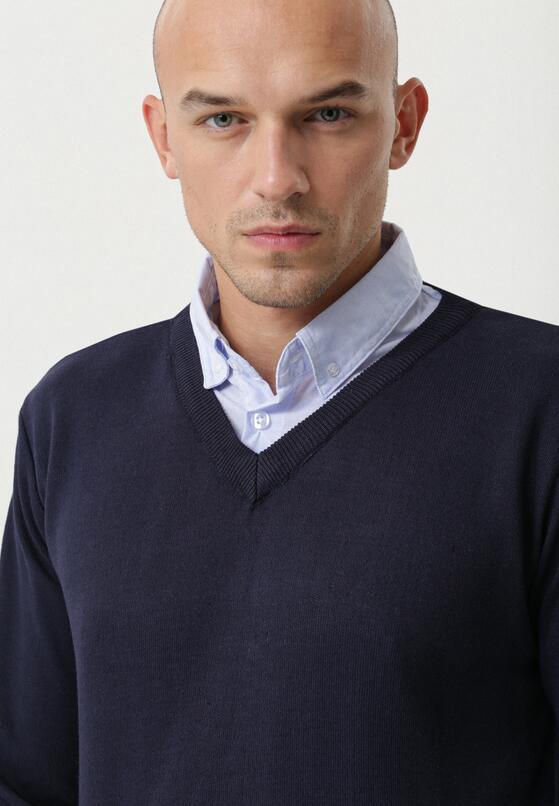 Granatowy Sweter Tivendale 4