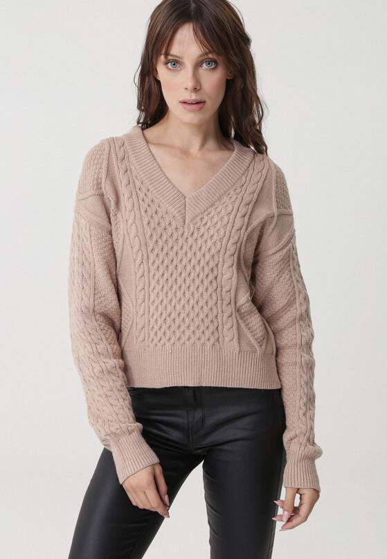 Beżowy Sweter Redlynch 4