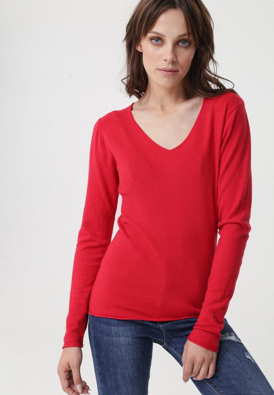 Czerwony Sweter Morrilton 1