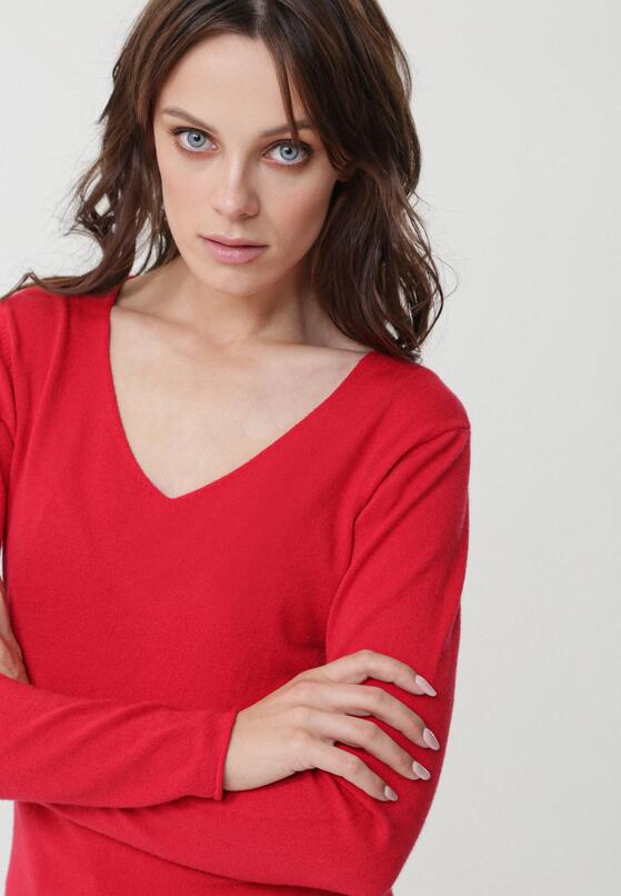 Czerwony Sweter Morrilton 4