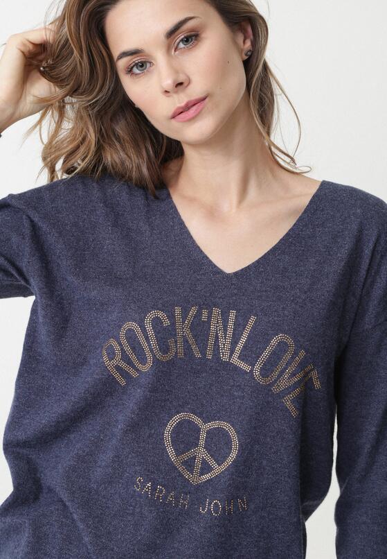 Granatowy Sweter Crystal Brook 4