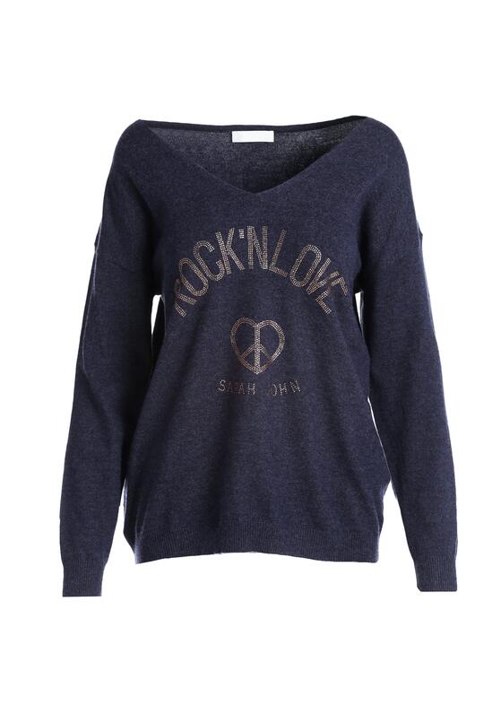 Granatowy Sweter Crystal Brook 5