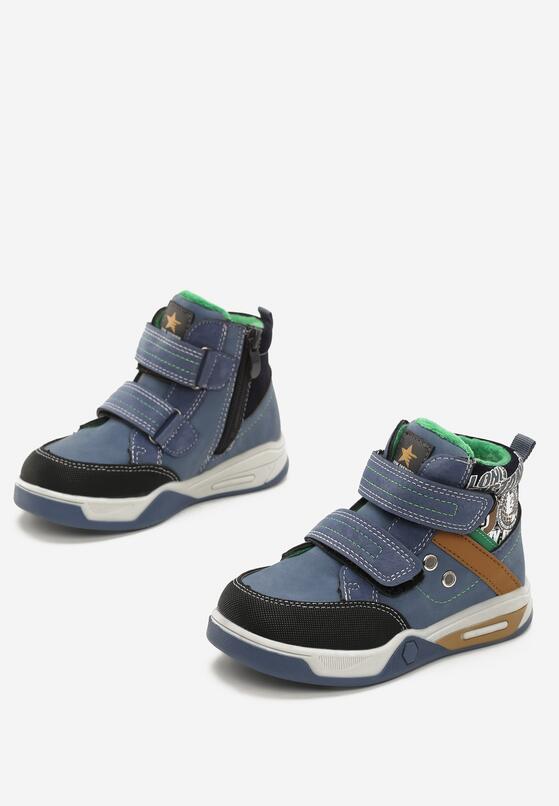 Jasnoniebieskie Botki Alston 2