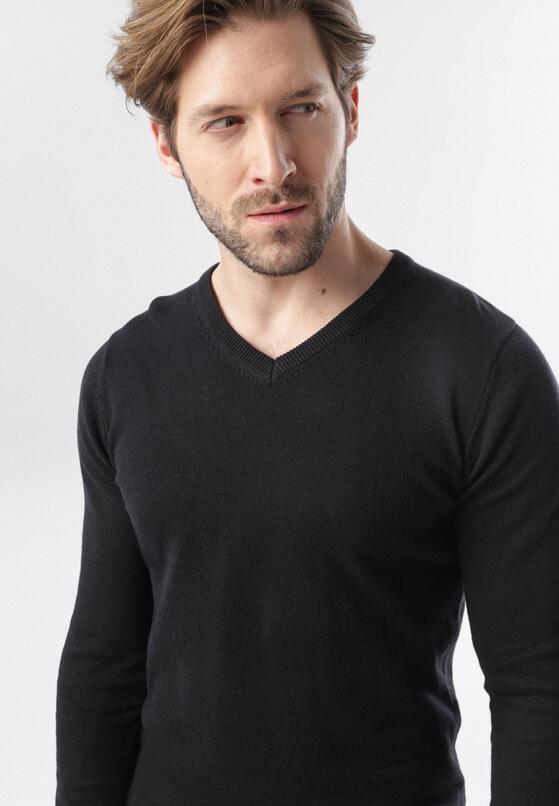 Granatowy Sweter Aldridge 4