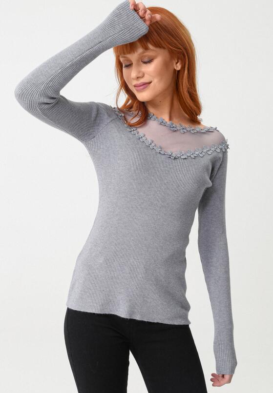 Ciemnoszary Sweter Melshire 1