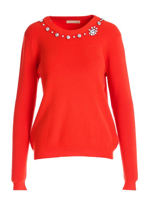 Koralowy Sweter Arriello 5
