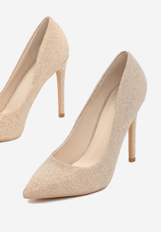 Pantofi stiletto Aurii 4