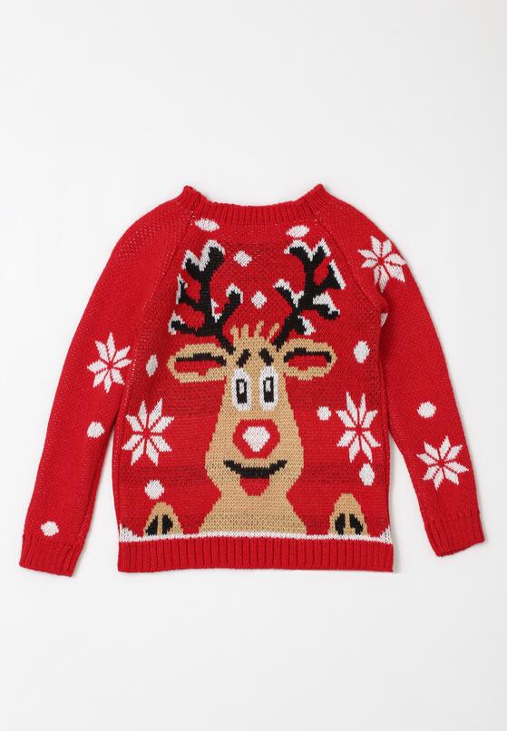 Czerwony Sweter Michele 1