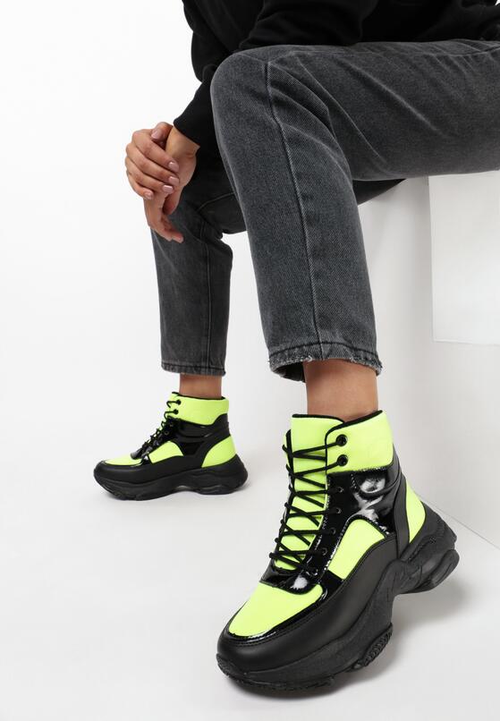 Żółte Sneakersy Masson 1