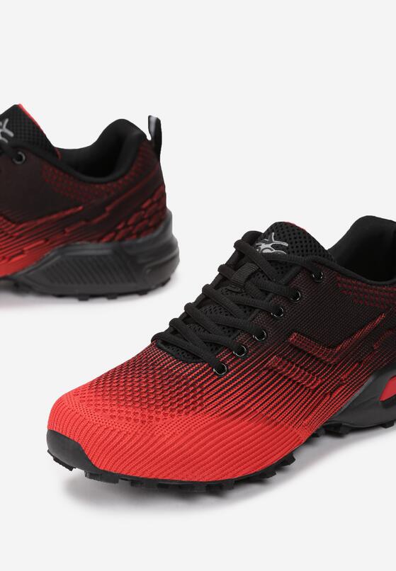 Czerwono-Czarne Buty Sportowe Stafford 3